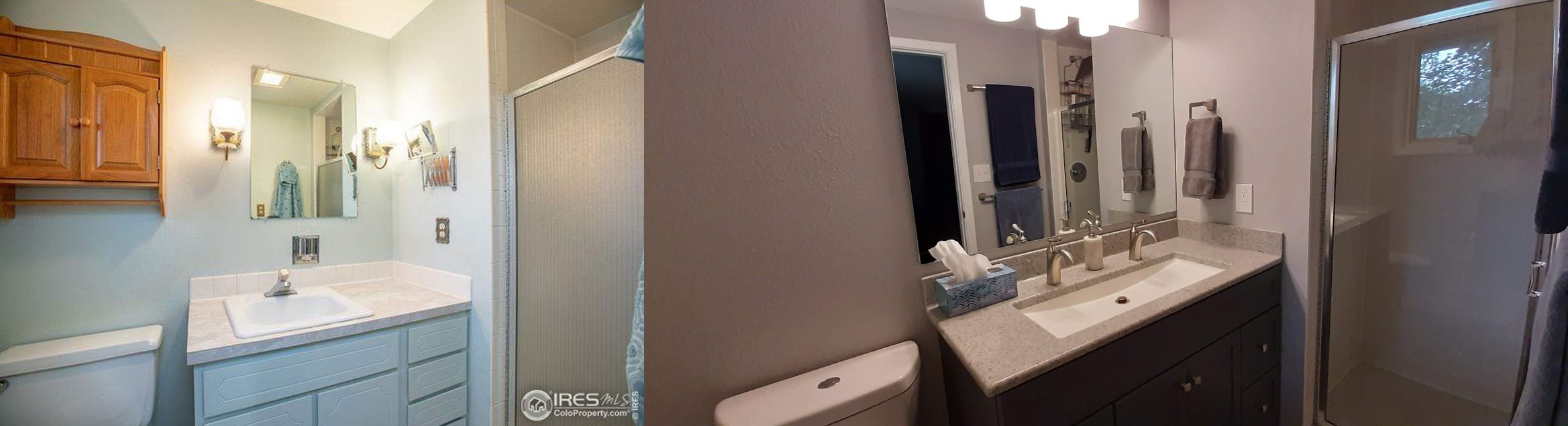 Gallery photo of the finished bathroom remodel