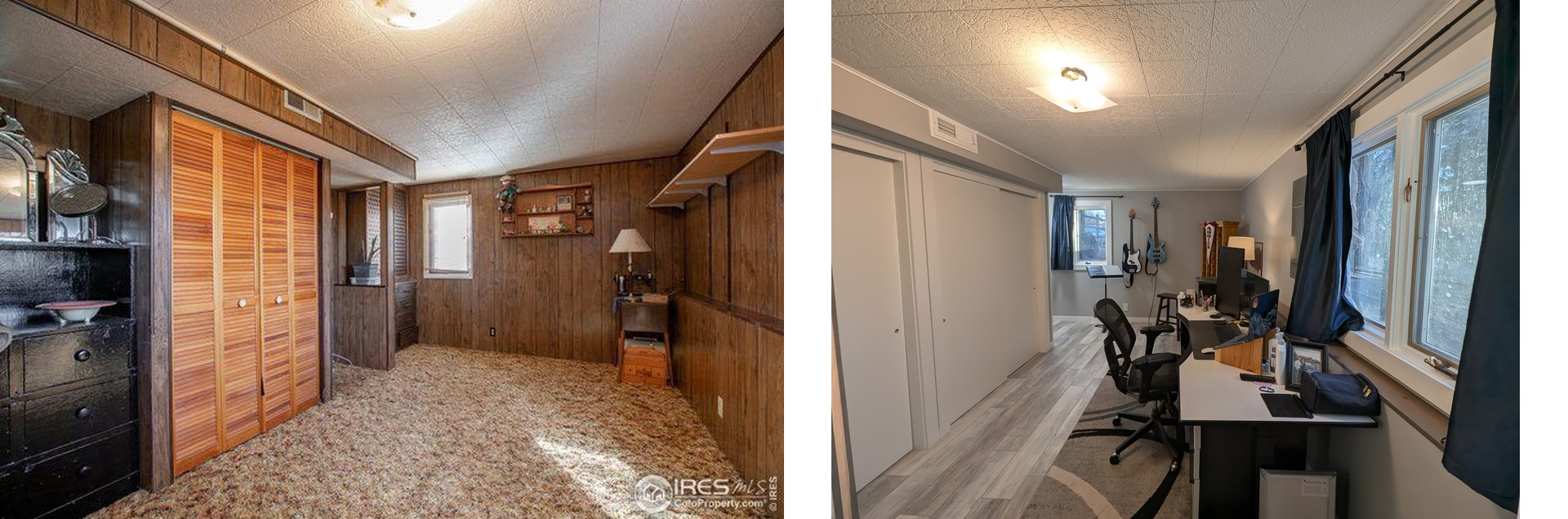 Gallery photo of the finished office remodel