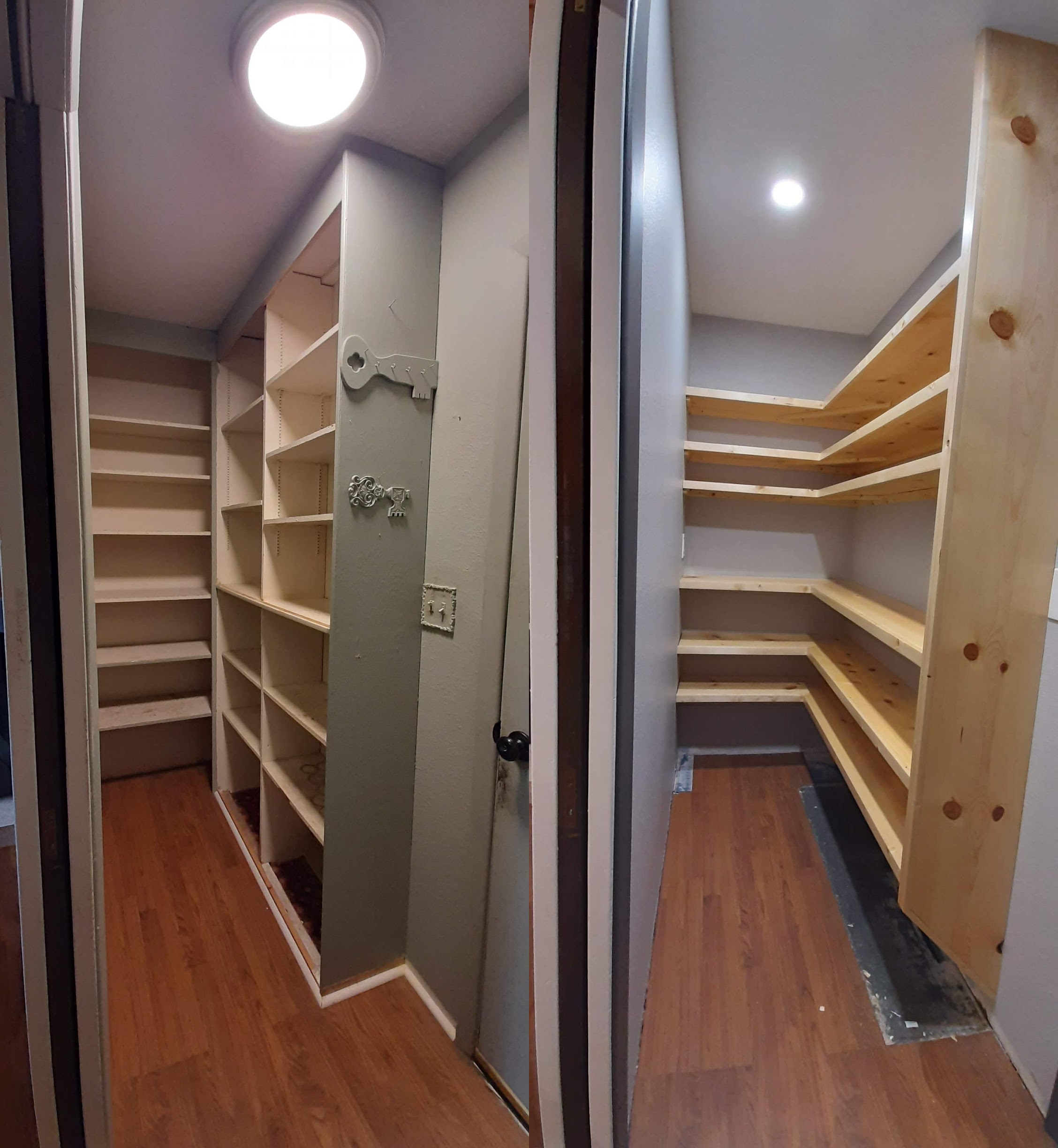 Gallery photo of the finished pantry remodel